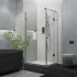 Душова кабіна WK 3 Чорна 1100х1100 мм. в магазині St-Lviv