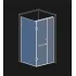 Душова кабіна WK 4 Чорна 800х1000 мм. в магазині St-Lviv
