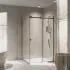 Душова кабіна WKS 6 Чорна 800х1200 мм. в магазині St-Lviv