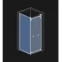 Душова кабіна WKS 9 Полірована 900х800 мм. в магазині St-Lviv Душова кабіна WKS 9 Полірована 900х800 мм. в магазині St-Lviv
