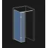 Душова Перегородка WP 2 Чорна 800х900 мм. в магазині St-Lviv
