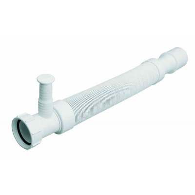 Труба розтяжна з підключенням до пральної машини 11/2х40/50 1 м. MRMF2W Труба розтяжна з підключенням до пральної машини 11/2х40/50 1 м. MRMF2W