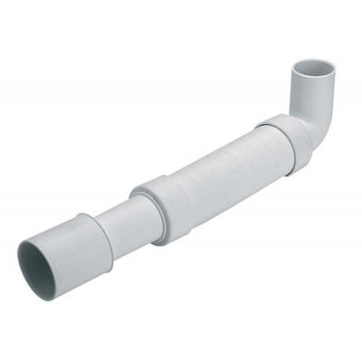 Труба гофрована кутова 40х40/50 мм 600 мм HC745 Труба гофрована кутова 40х40/50 мм 600 мм HC745