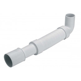 Труба гофрована кутова 40х40/50 мм 600 мм HC745