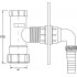 Сифон для пральної машини з отвором 40 мм HC14WM40