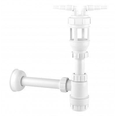 Сифон з двома приймальними входами 11/14/17мм вихід d32мм HC2-FUNNEL Сифон з двома приймальними входами 11/14/17мм вихід d32мм HC2-FUNNEL