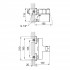 Змішувач для душу Lipno, Matt Black (k35) QTLIPNO4023101CB Qtap