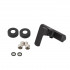Змішувач для душу Lipno, Matt Black (k35) QTLIPNO4023101CB Qtap