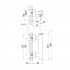 Змішувач для душу Robin, Matt Black (k25) QTROB4060102B Qtap