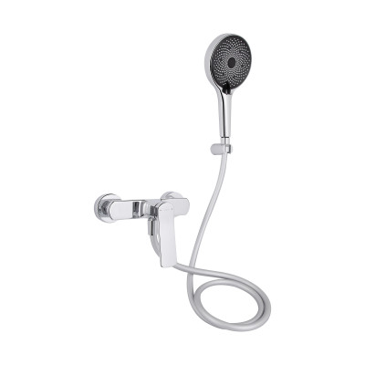 Змішувач для душу Slavonice, Chrome (k35) з душовим гарнітуром QTSLV4042103C Qtap Змішувач для душу Slavonice, Chrome (k35) з душовим гарнітуром QTSLV4042103C Qtap