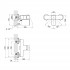 Змішувач для душу Lipno, Graphite (k35) QTLIPNO4023101G Qtap