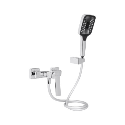 Змішувач для душу Capricorn, Chrome (k35) з душовим гарнітуром QTCAP4060102C48221 Qtap Змішувач для душу Capricorn, Chrome (k35) з душовим гарнітуром QTCAP4060102C48221 Qtap