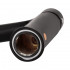 Змішувач для раковини низький Grand, Chrome/Black (k35) QTGRABCR001F Qtap
