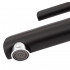 Змішувач для раковини низький Grand, Chrome/Black (k35) QTGRABCR001F Qtap