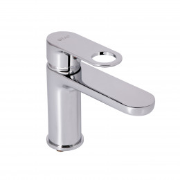 Змішувач для раковини низький Jay, Chrome (k35) QTJAY270CRM45539 Qtap