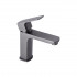 Змішувач для раковини низький Lipno, Graphite (k35) QTLIPNO1023101G Qtap