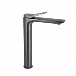 Змішувач для раковини високий Presto, Graphite (k35) QTPRE269GRP45582 Qtap