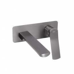 Змішувач для раковини прихованого монтажу Slavonice, Gunmetal Black PVD (k35) QTSLA273GMB45920 Qtap