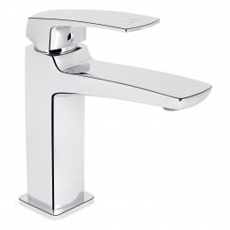 Змішувач для раковини низький Tern, Chrome (k30) QTTER2701CRM47584 Qtap