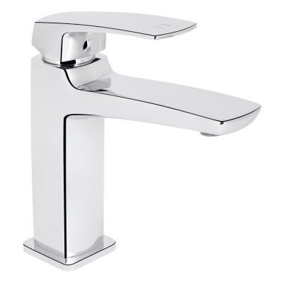 Змішувач для раковини низький Tern, Chrome (k30) QTTER2701CRM47584 Qtap