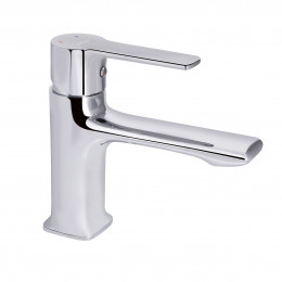 Змішувач для раковини низький Taurus, Chrome (k35) QTTAU270CRM45659 Qtap