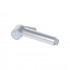 Змішувач для раковини Grand, Chrome/White (k35) з гігієнічним душем QTGRA272CRW45671 Qtap