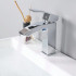 Змішувач для раковини низький Swan Cascada, Chrome (k35) QTSWA270CRM45564 Qtap