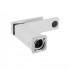 Змішувач для раковини Gemini, Chrome/White (k35) з гігієнічним душем QTGEM272CRW45691 Qtap