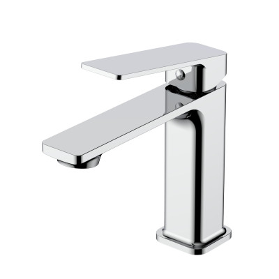 Змішувач для раковини низький Capricorn, Chrome (k26) QTCAP1060102C48219 Qtap