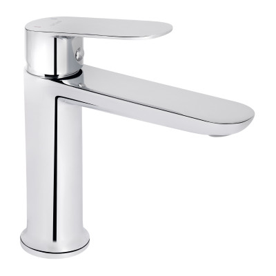 Змішувач для раковини низький Evia, Chrome (k30) QTEVI2701CRM47576 Qtap