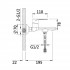 Змішувач для ванни Jay, Chrome/White (k35) з душовим гарнітуром QTJAY259CRW45553 Qtap