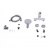 Змішувач для ванни Jay, Chrome/White (k35) з душовим гарнітуром QTJAY259CRW45553 Qtap