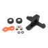 Змішувач для ванни Lipno, Matt Black (k35) QTNH3023101DCB Qtap