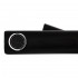 Змішувач для ванни Grand, Chrome/Black (k35) з душовим гарнітуром QTGRABCR006 Qtap
