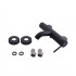 Змішувач для ванни Robin, Matt Black (k35) QTROB3060102B Qtap