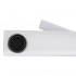 Змішувач для ванни Grand, Chrome/White (k35) з душовим гарнітуром QTGRAWCR006 Qtap