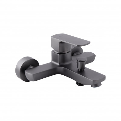 Змішувач для ванни Lipno, Graphite (k35) QTNH3023101DG Qtap