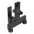 Змішувач для ванни Gemini, Gunmetal Black PVD (k35) з душовим гарнітуром QTGEM259GMB45684 Qtap