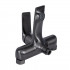 Змішувач для ванни Vlasta New, Gunmetal Black PVD (k35) з душовим гарнітуром QTVLA259GMB45643 Qtap