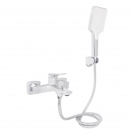 Змішувач для ванни Arvin, Chrome (k30) з душовим гарнітуром QTARV259CRM48640 Qtap